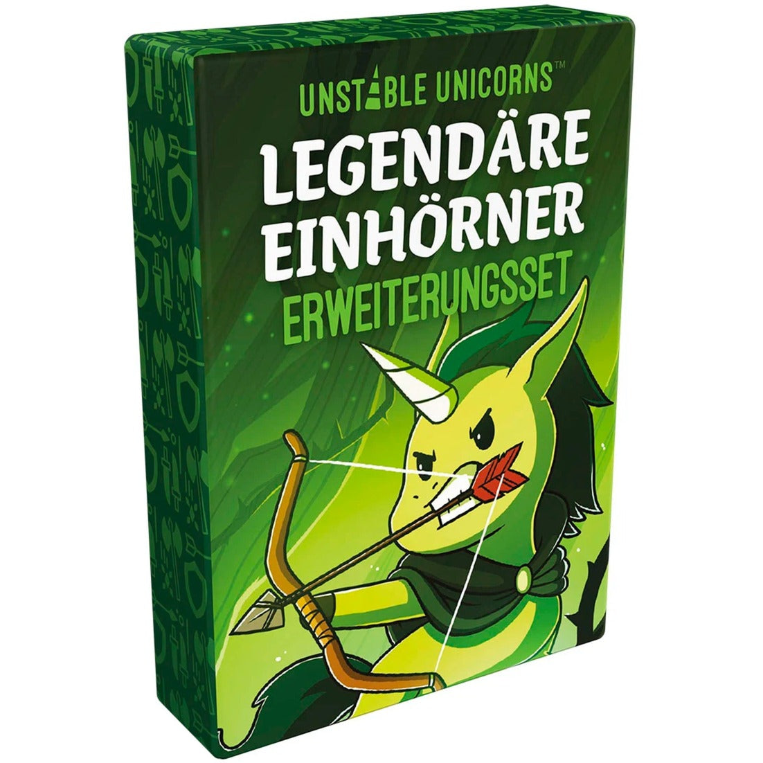 Asmodee Unstable Unicorns - Legendäre Einhörner, Kartenspiel