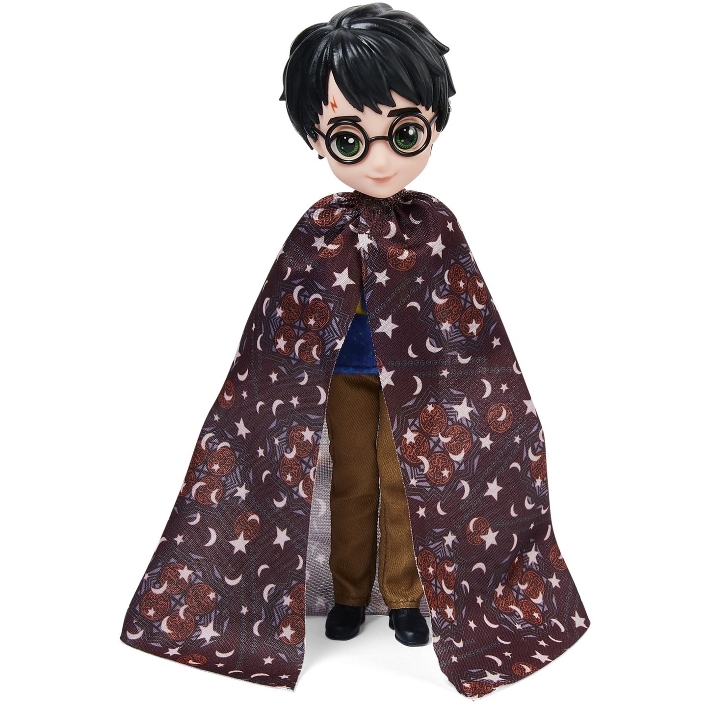 Spinmaster Wizarding World Harry Potter - Geschenkset mit Harry Potter-Puppe (ca. 20,3 cm gross, inkl. Besen, Tarnumhang und weiterem Zubehör)