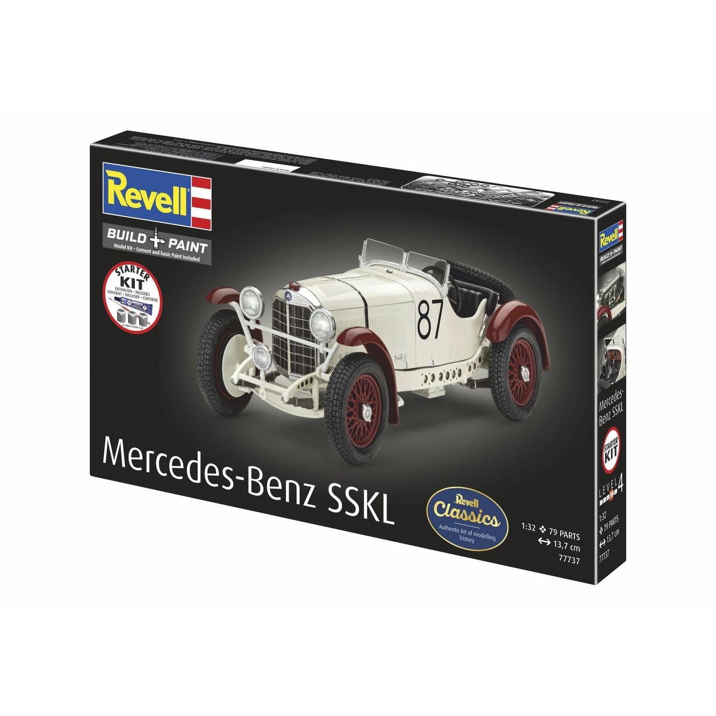 Starter Kit Mercedes-Benz SSKL, Modellfahrzeug