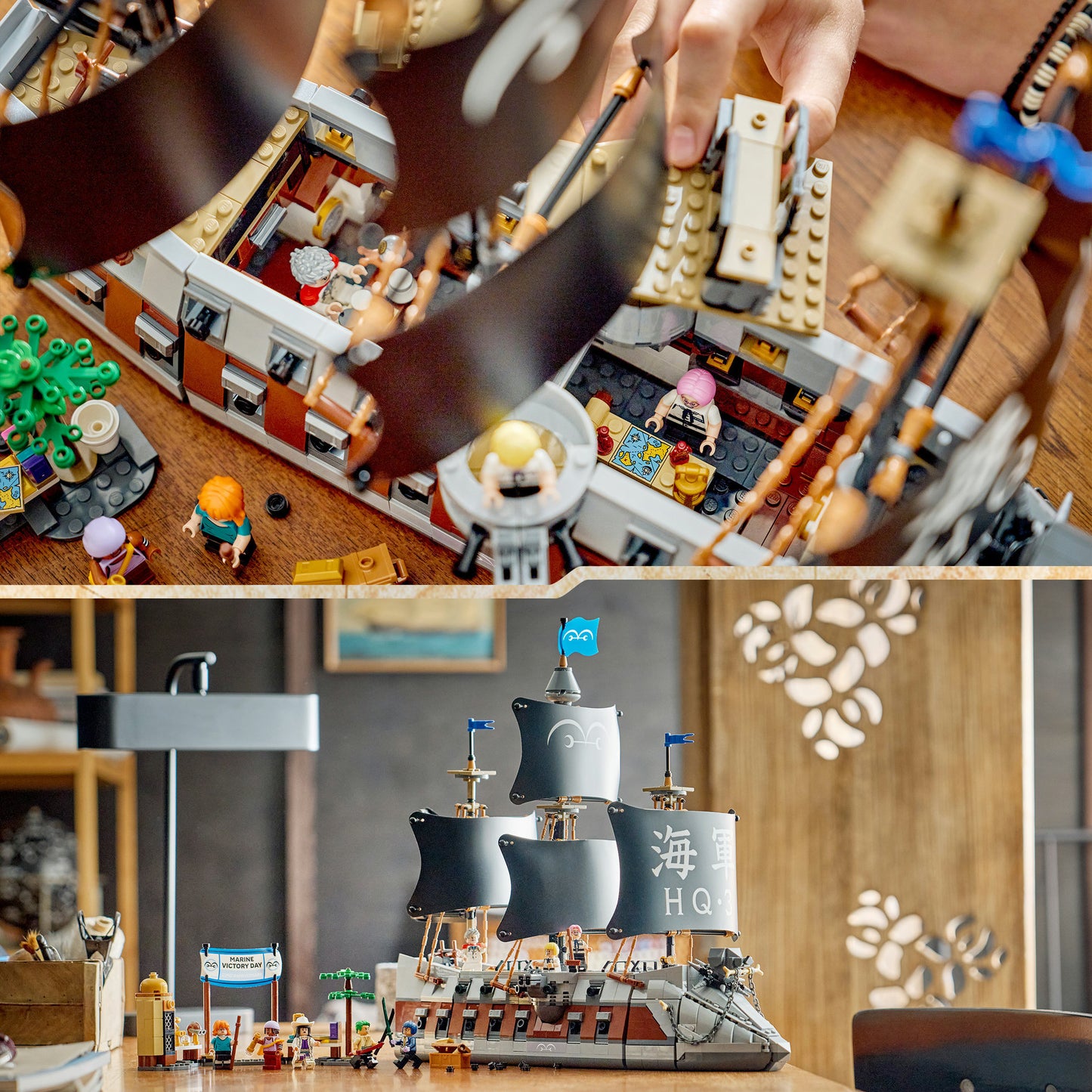 75646 One Piece Garps Marineschlachtschiff, Konstruktionsspielzeug
