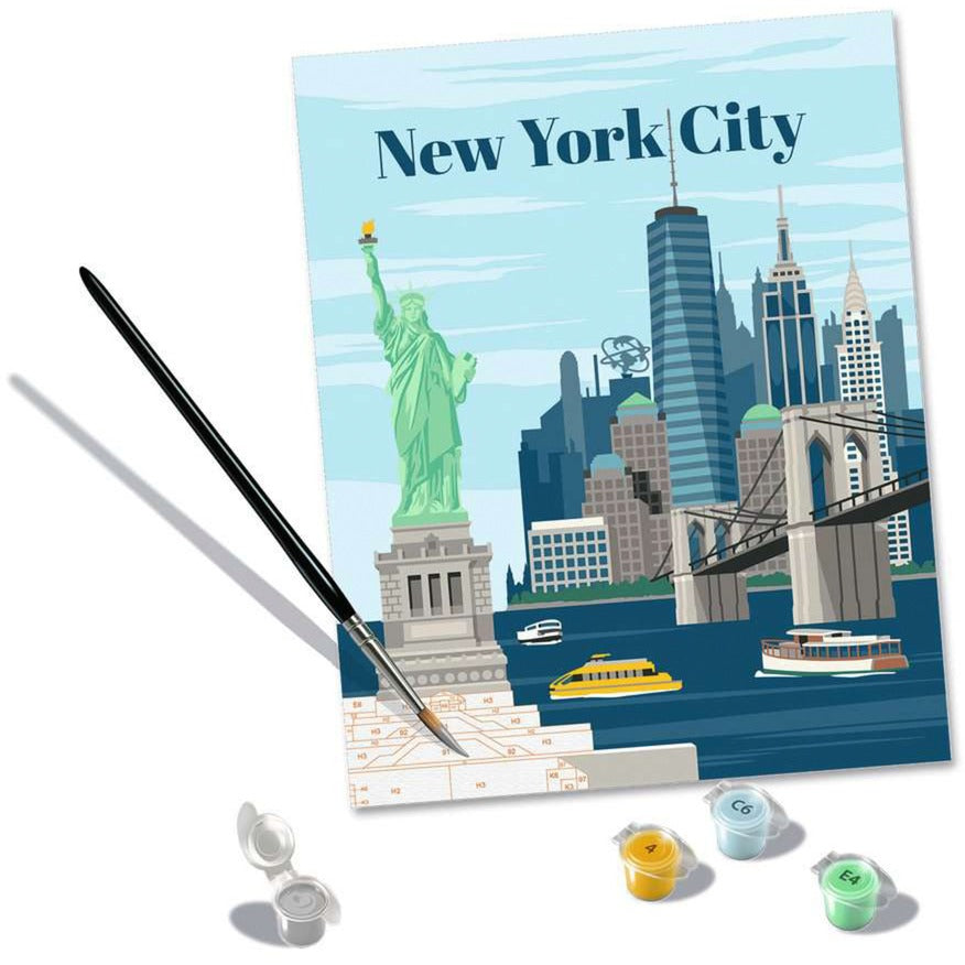 Ravensburger CreArt - Colorful New York City, Malen