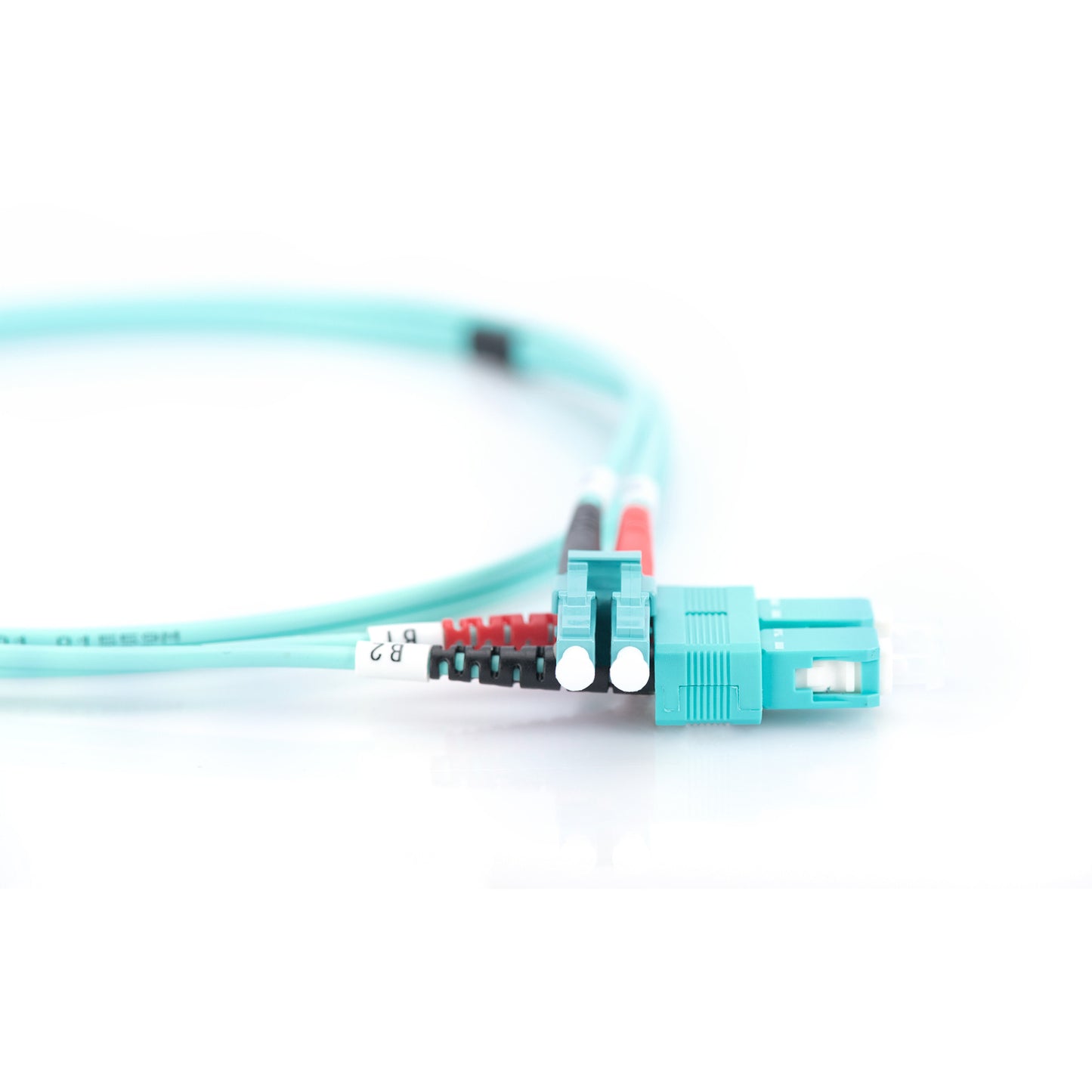 LWL Patchkabel, Duplex, LC > SC Stecker, Multimode OM3