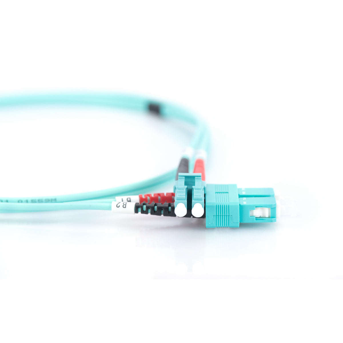 LWL Patchkabel, Duplex, LC > SC Stecker, Multimode OM3
