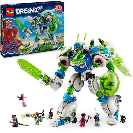 LEGO 71485 DREAMZzz Mateo und Z-Blob der Ritter-Mech, Konstruktionsspielzeug