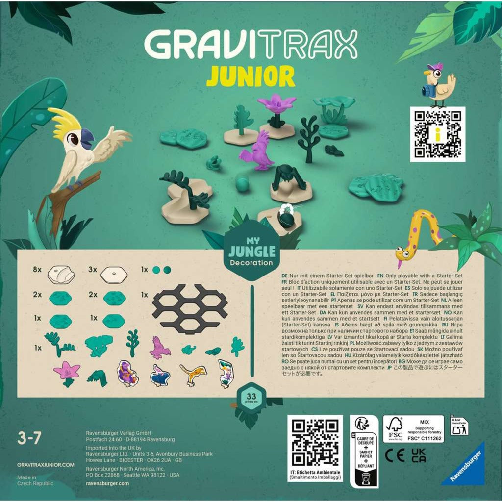 Ravensburger GraviTrax Junior Erweiterung Jungle, Bahn