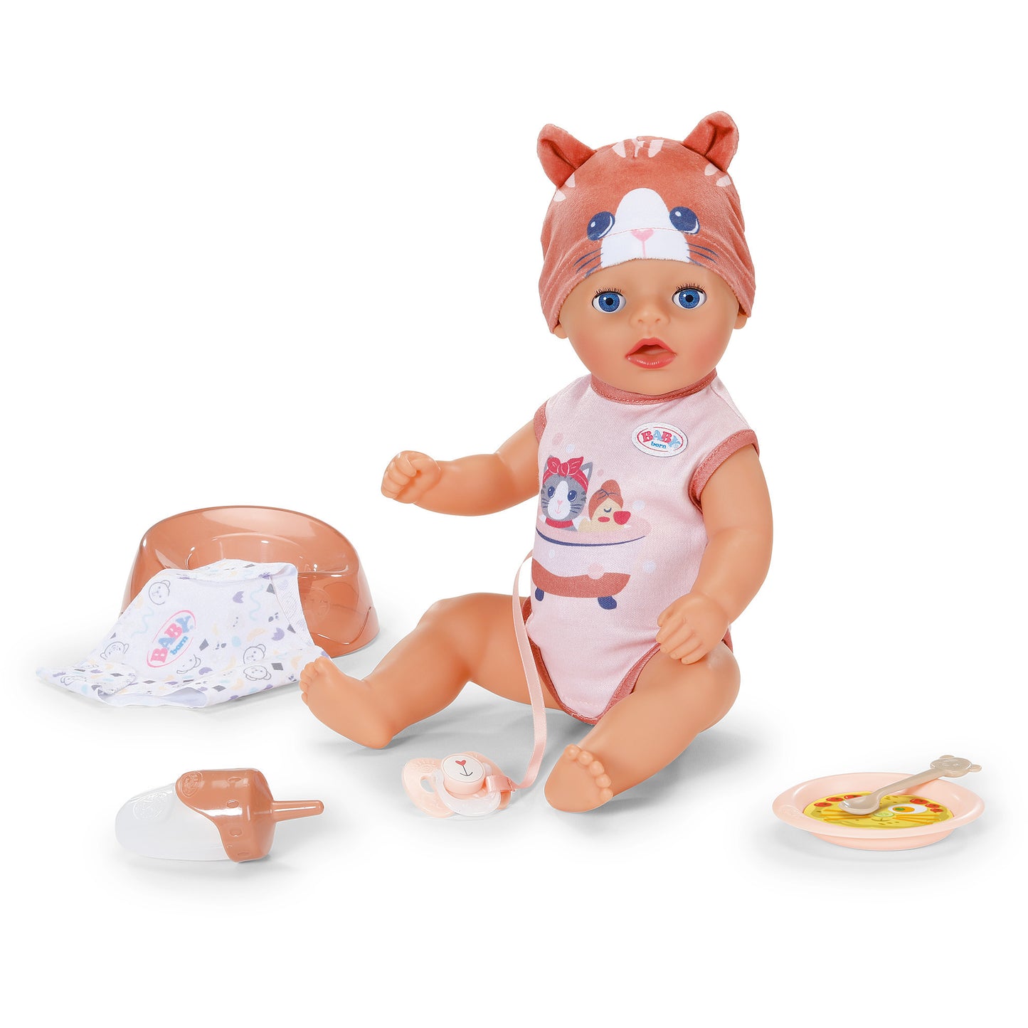 BABY born Lena Katze 36cm, Puppe