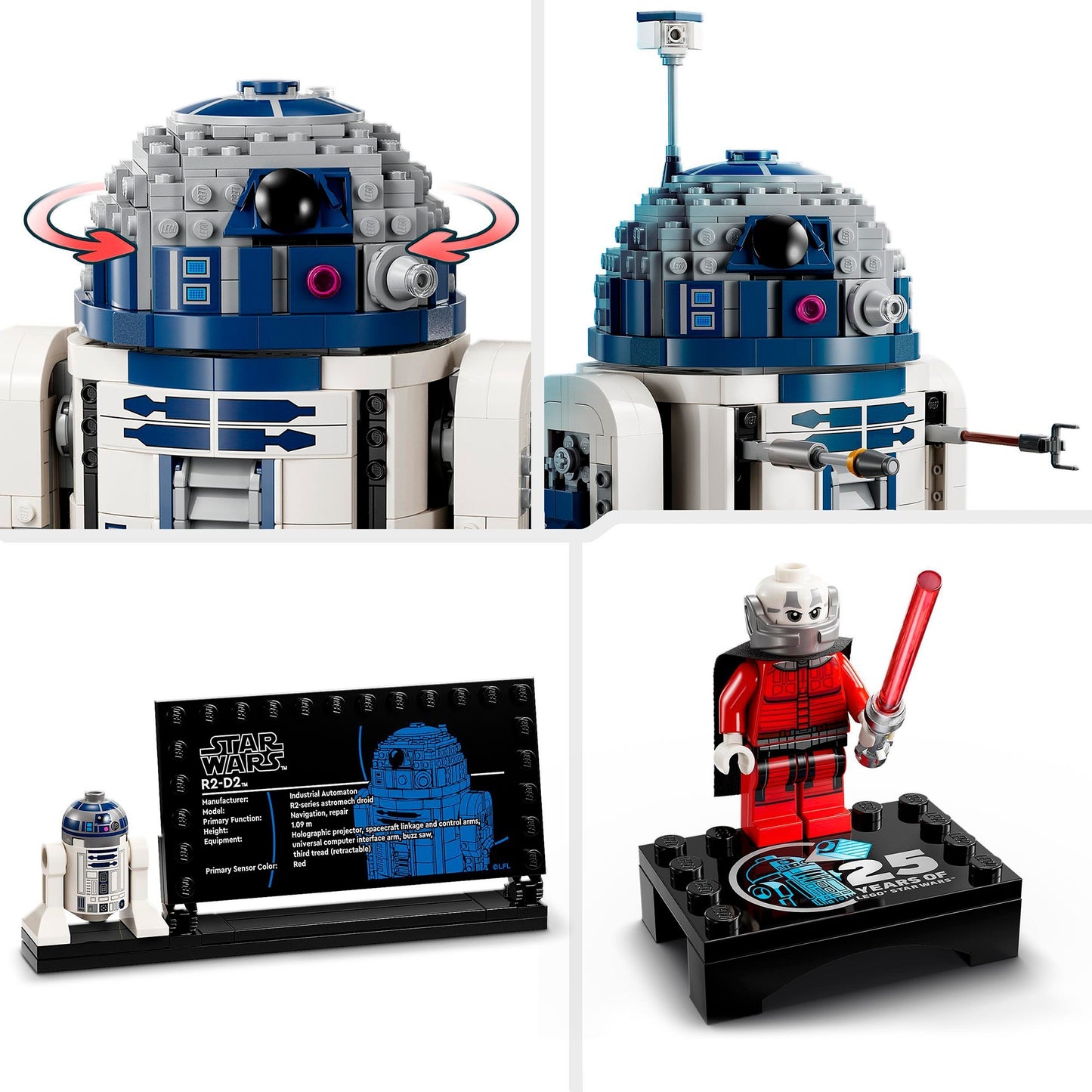 LEGO 75379 Star Wars R2-D2, Konstruktionsspielzeug