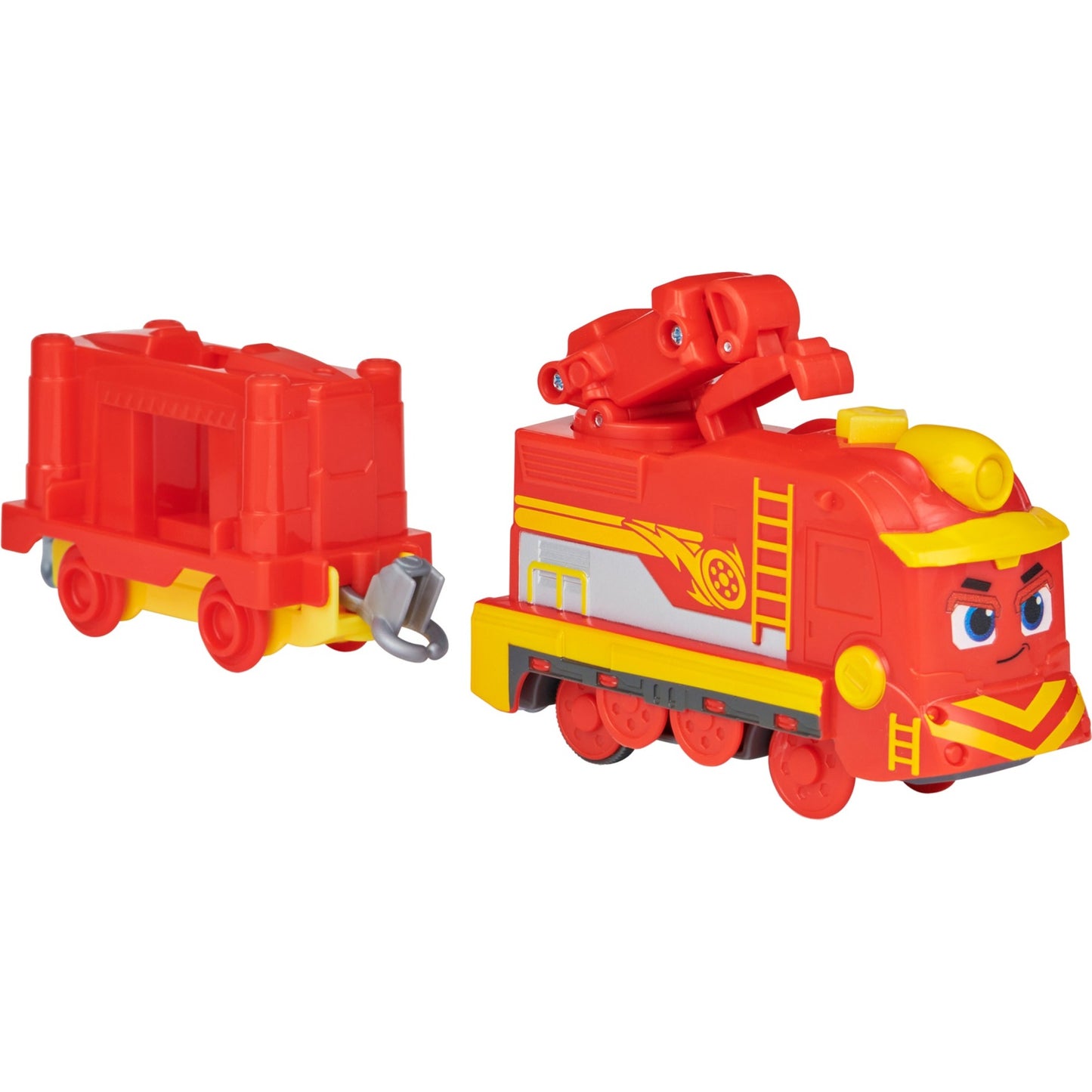 Mighty Express Motorisierter Zug Frachter Nick mit Güterwaggon, Spielfahrzeug