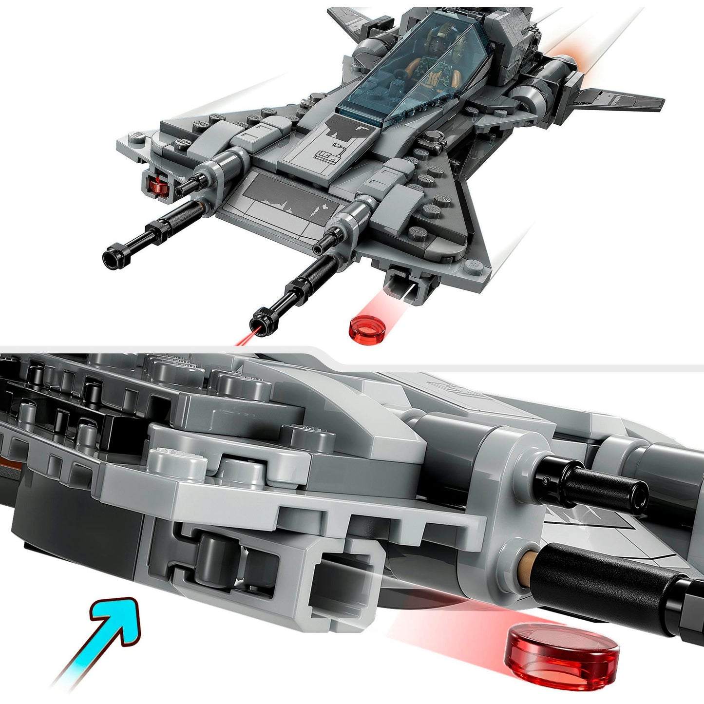 LEGO 75346 Star Wars Snubfighter der Piraten, Konstruktionsspielzeug