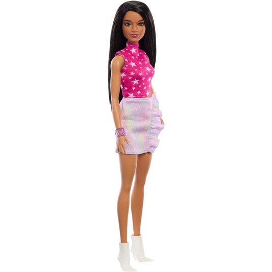 Barbie Barbie Fashionistas-Puppe Rock pink and metallic