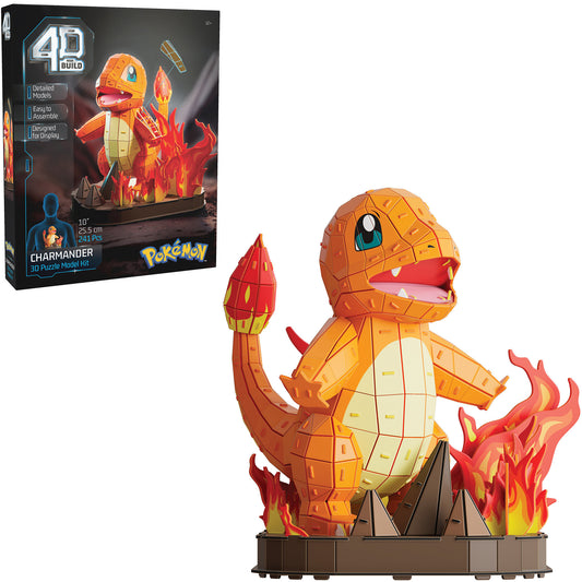 4D Build - Pokémon Glumanda, Modellbau