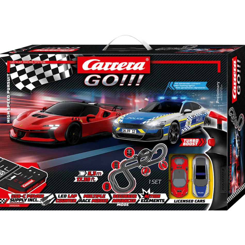 GO!!! High Speed Pursuit, Rennbahn