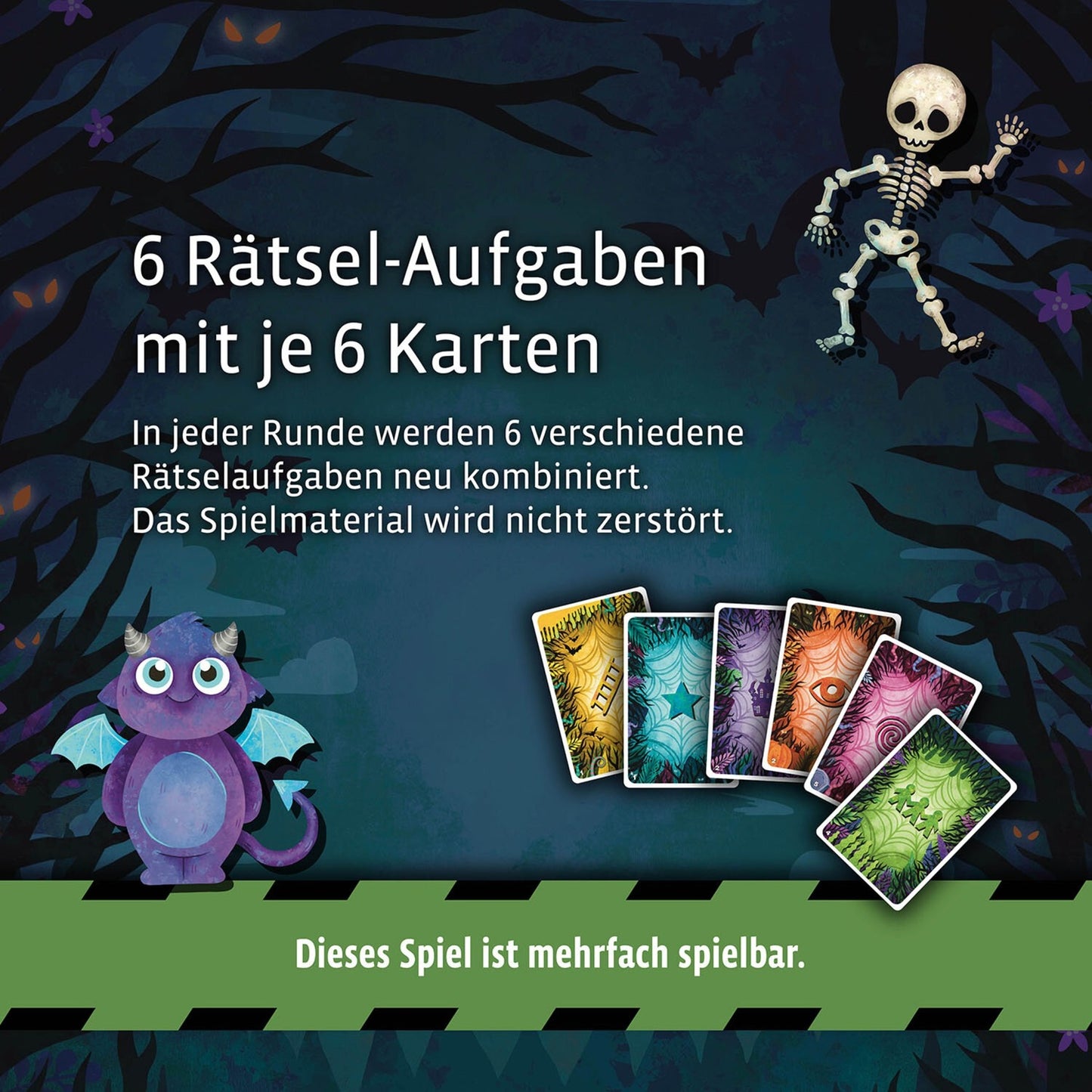 KOSMOS EXIT - Das Spiel Kids: Gruseliger Rätselspaß, Partyspiel