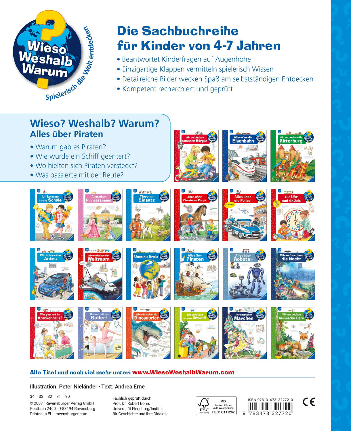 Wieso? Weshalb? Warum? Band 40: Alles über Piraten, Buch