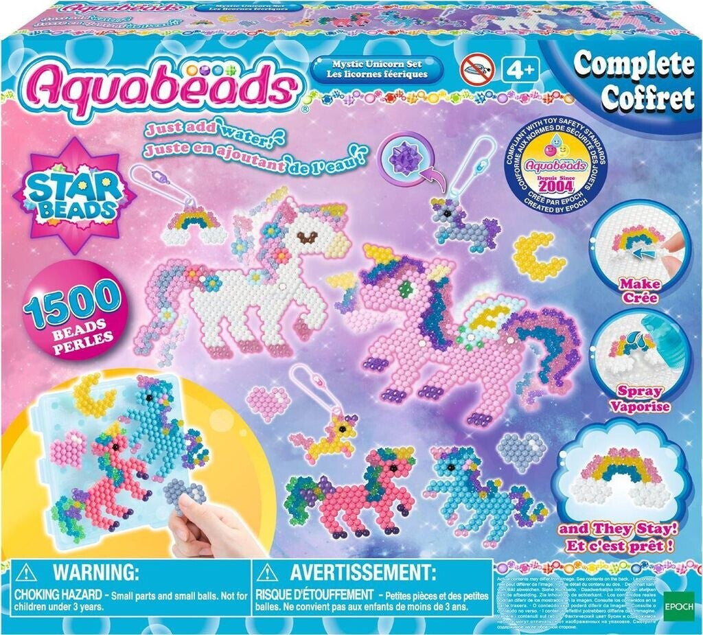 Aquabeads Mystisches Einhorn Bastelset, Basteln