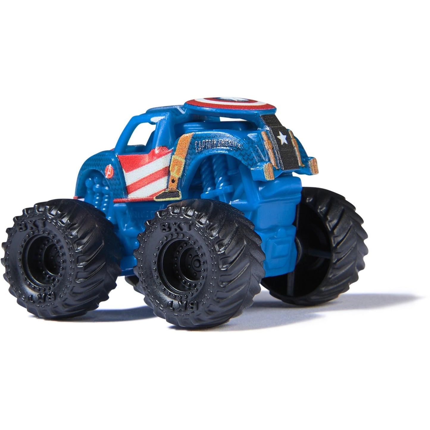 Spinmaster Monster Jam Marvel Mini Monster Trucks 3er-Pack (Massstab 1:64, sortierter Artikel)