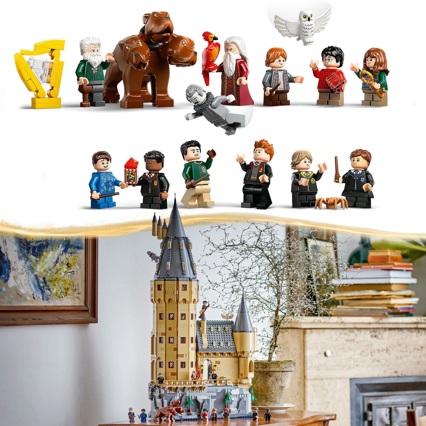 76454 Harry Potter Schloss Hogwarts: Der Hauptturm, Konstruktionsspielzeug