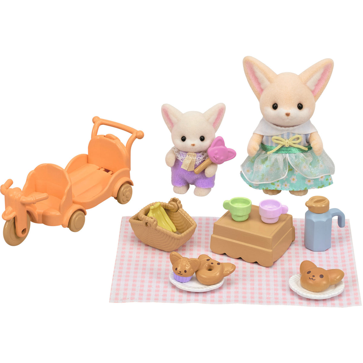 Sylvanian Families - Wüstenfuchs Picknick Set, Konstruktionsspielzeug