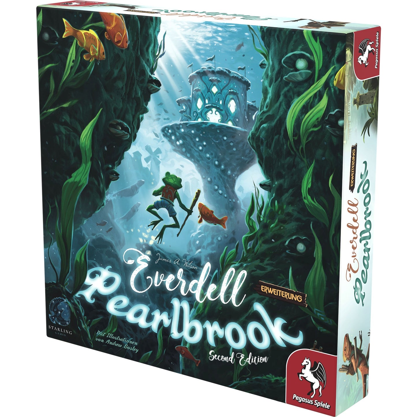 Pegasus Everdell: Pearlbrook 2. Edition , Brettspiel