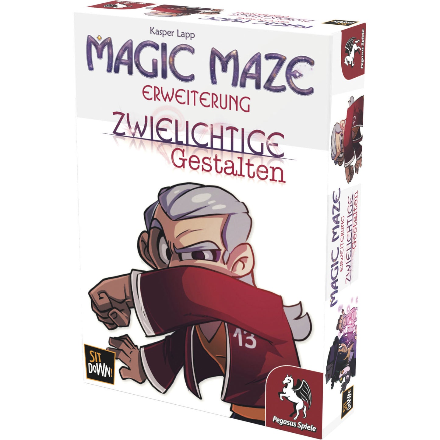 Magic Maze: Zwielichtige Gestalten, Brettspiel