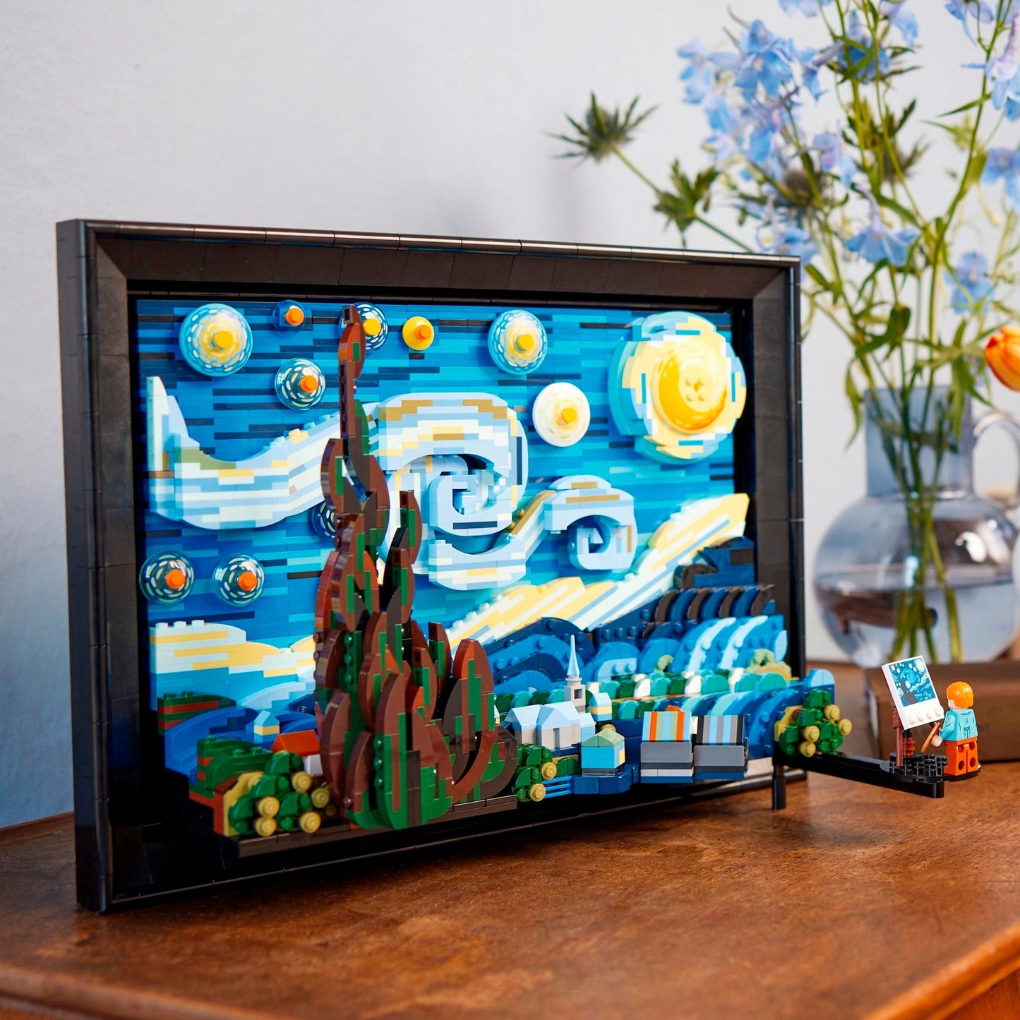 LEGO 21333 Ideas Vincent van Gogh – Sternennacht, Konstruktionsspielzeug