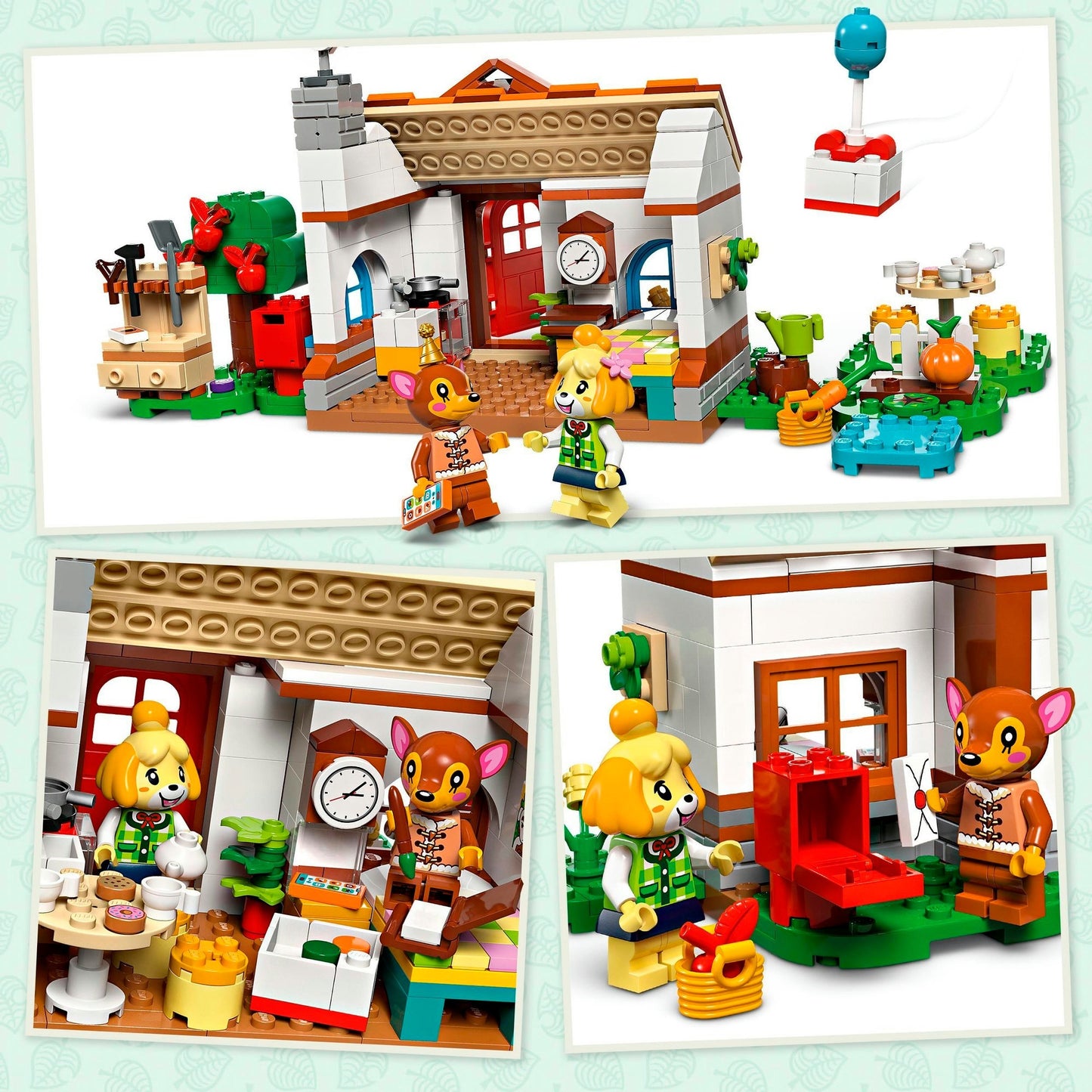 LEGO 77049 Animal Crossing Besuch von Melinda, Konstruktionsspielzeug