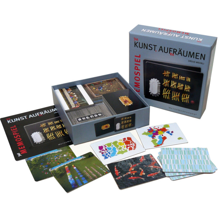 Die Kunst aufzuräumen - Das Memospiel, Denkspiel