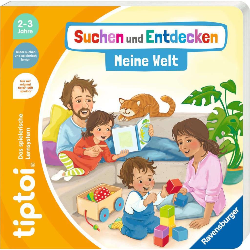 Ravensburger tiptoi Starter-Set: Suchen und Entdecken - Meine Welt (Stift und Bilderbuch)