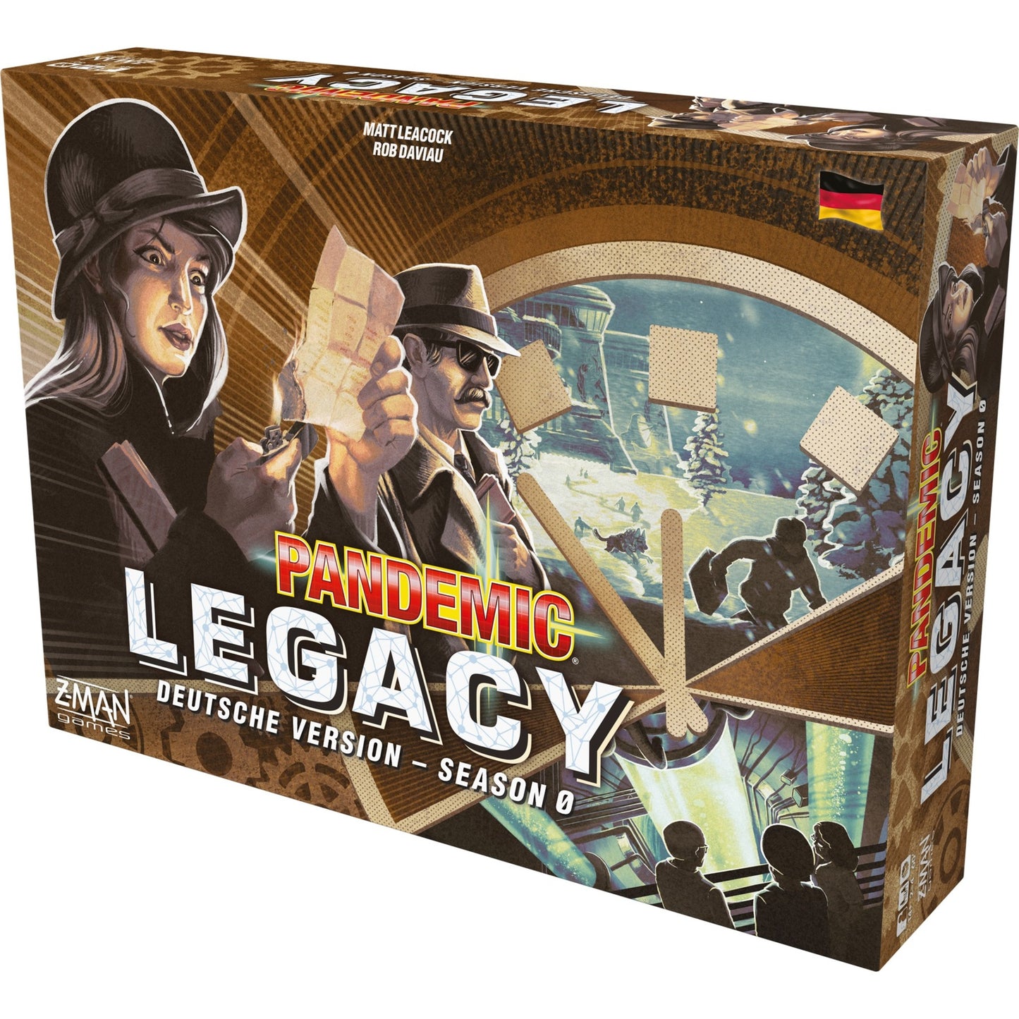 Asmodee Pandemic Legacy - Season 0, Brettspiel