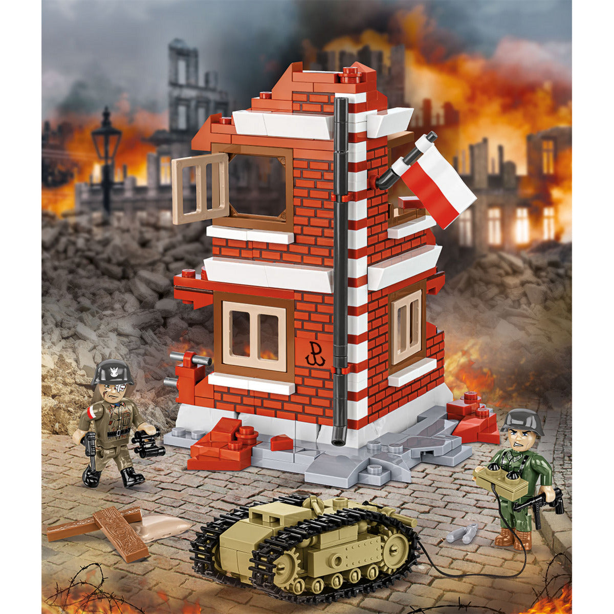 Goliath Tracked Mine Warsaw Uprising, Konstruktionsspielzeug