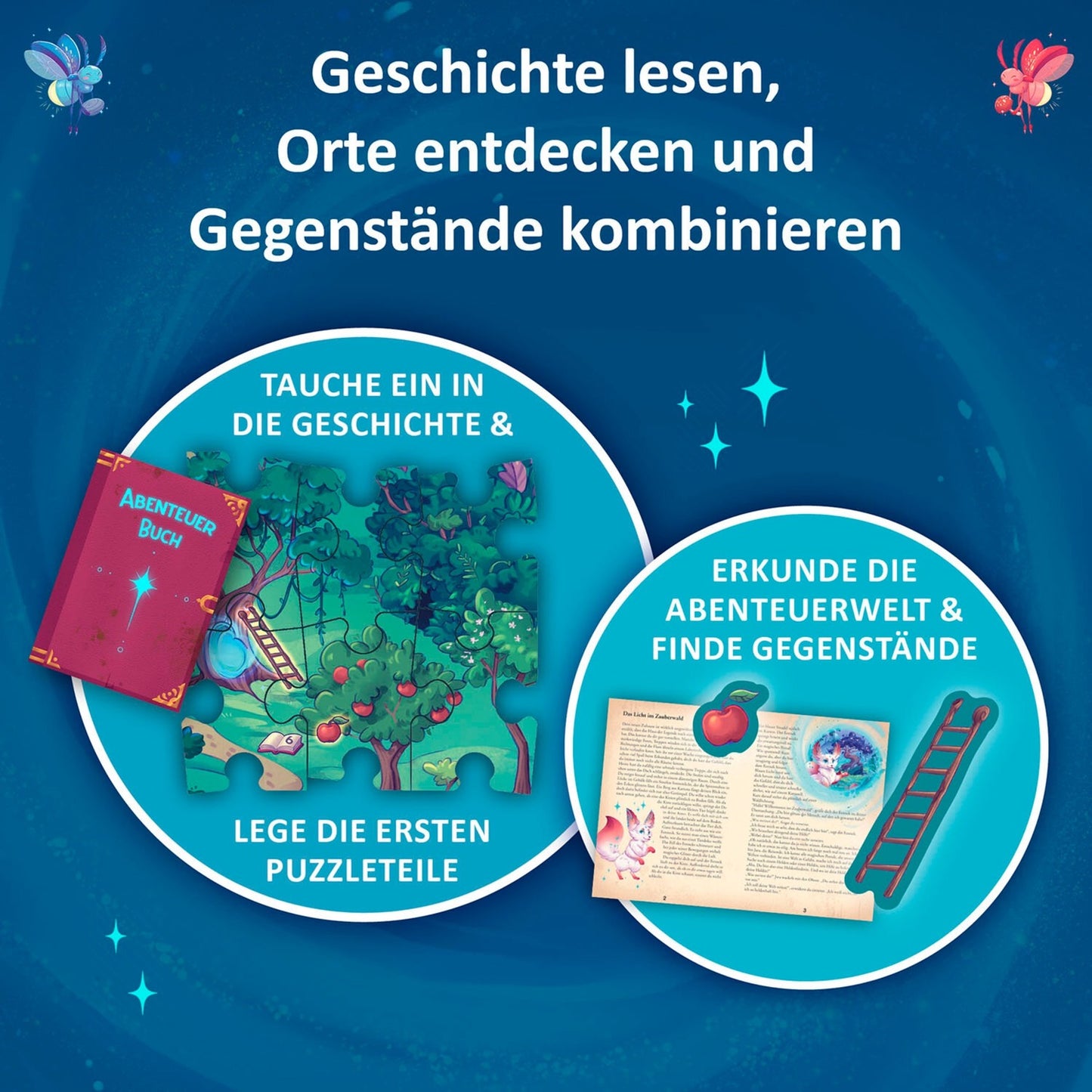 Kosmos Adventure Puzzle: Das Licht im Zauberwald (200 Teile)