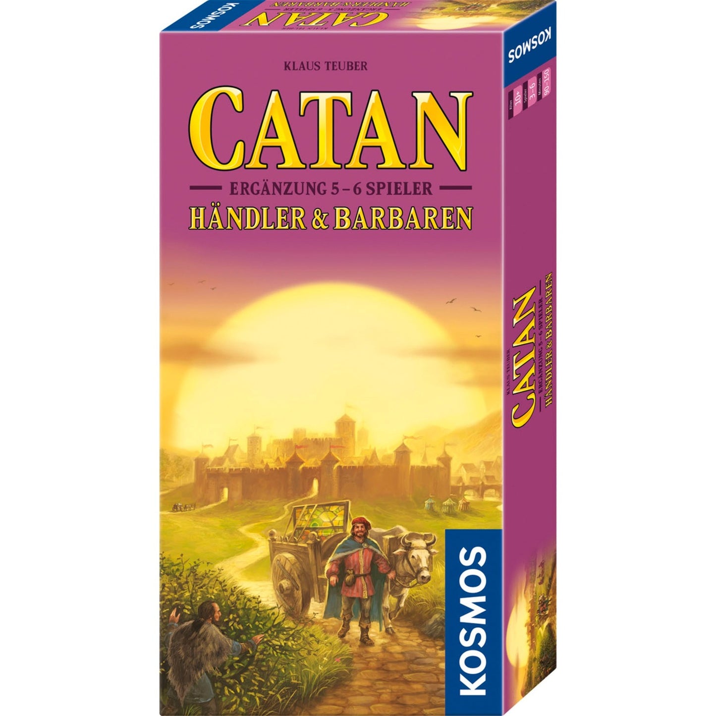 KOSMOS CATAN - Händler & Barbaren Ergänzung 5-6 Spieler, Brettspiel