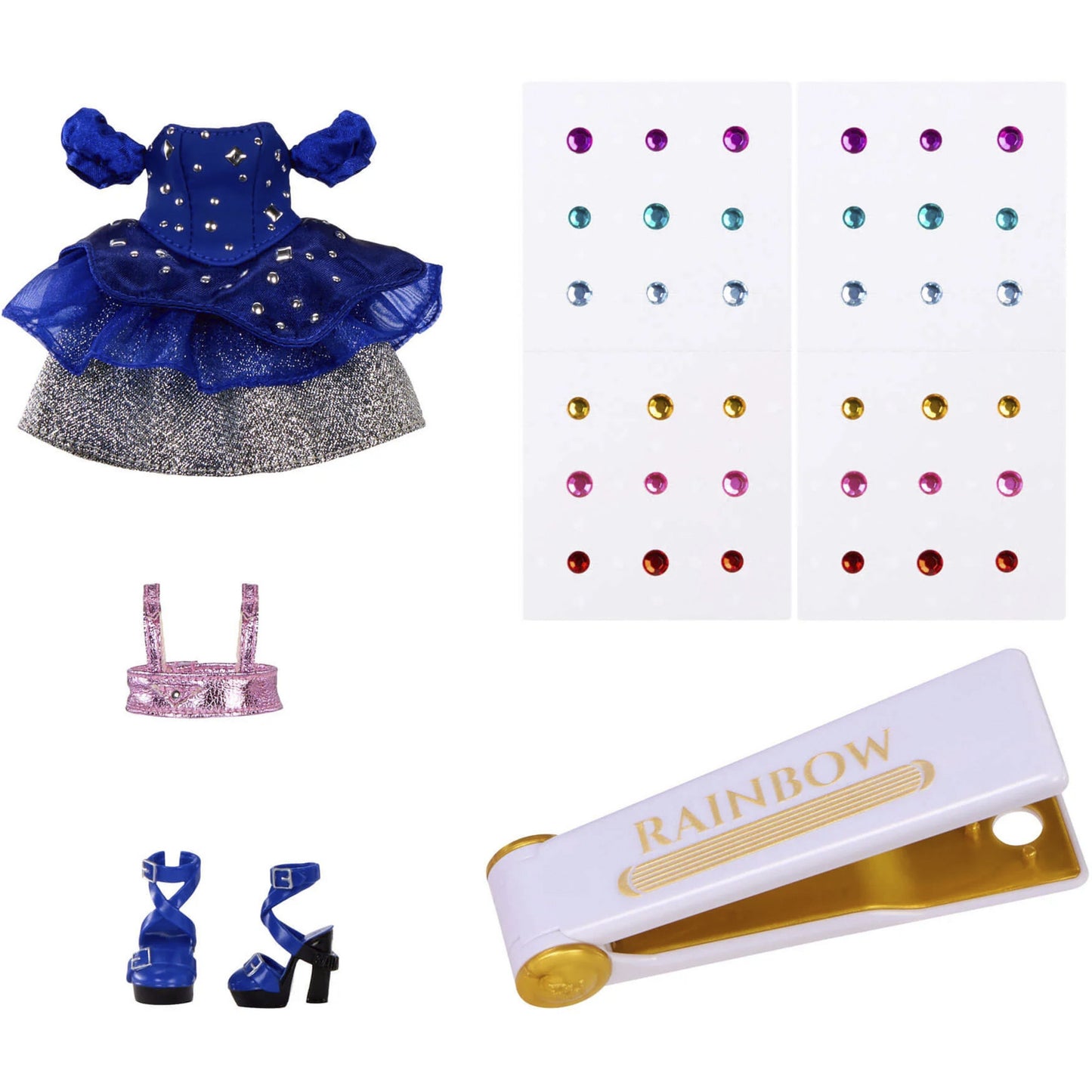 Rainbow High Be Dazzling Fashion Dolls - Genevieve Bleue, Puppe