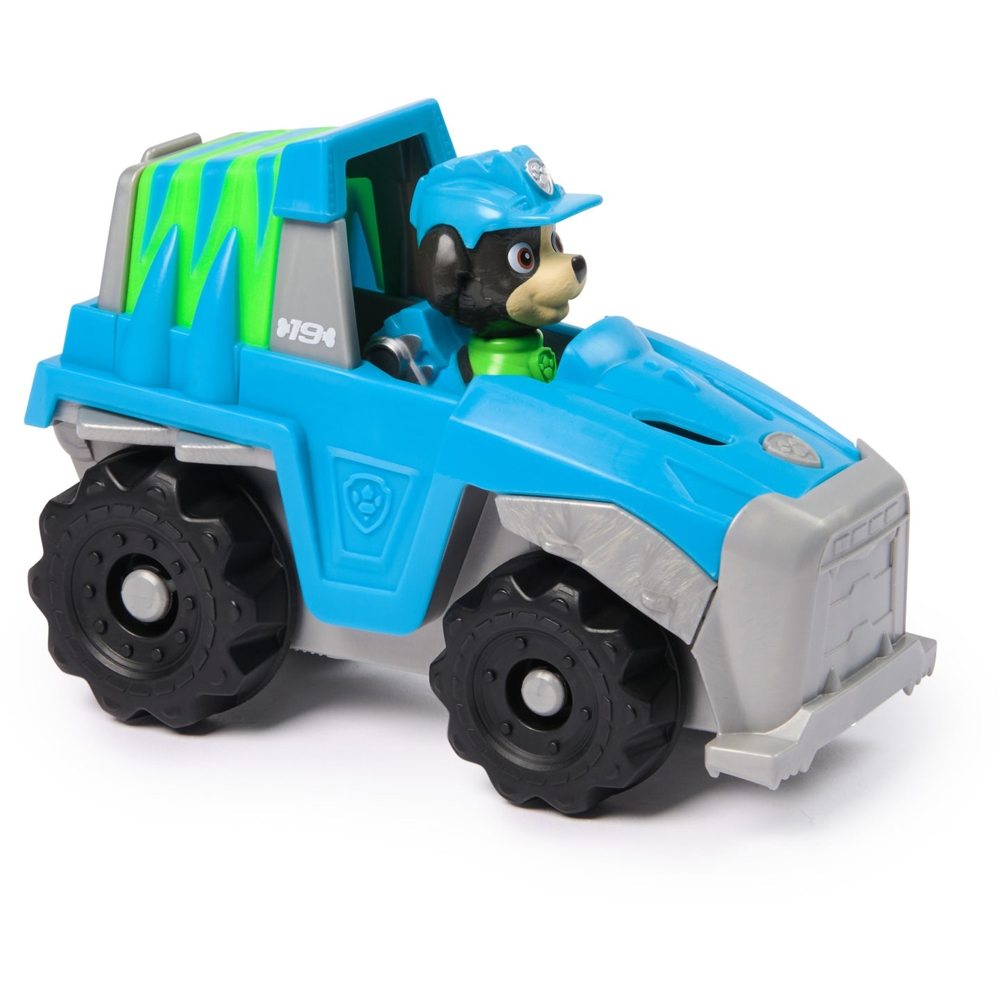 Paw Patrol - Dinosaurier-Rettungsfahrzeug mit Rex Spielfigur, Spielfahrzeug