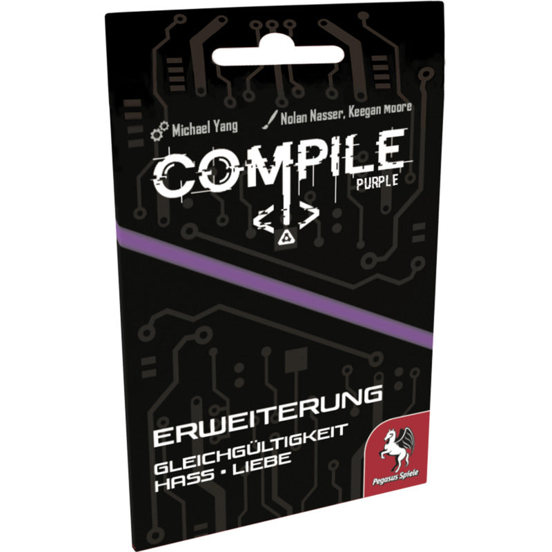 Compile (Purple Edition) Gleichgültigkeit Hass Liebe, Kartenspiel