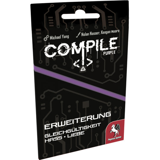 Compile (Purple Edition) Gleichgültigkeit Hass Liebe, Kartenspiel