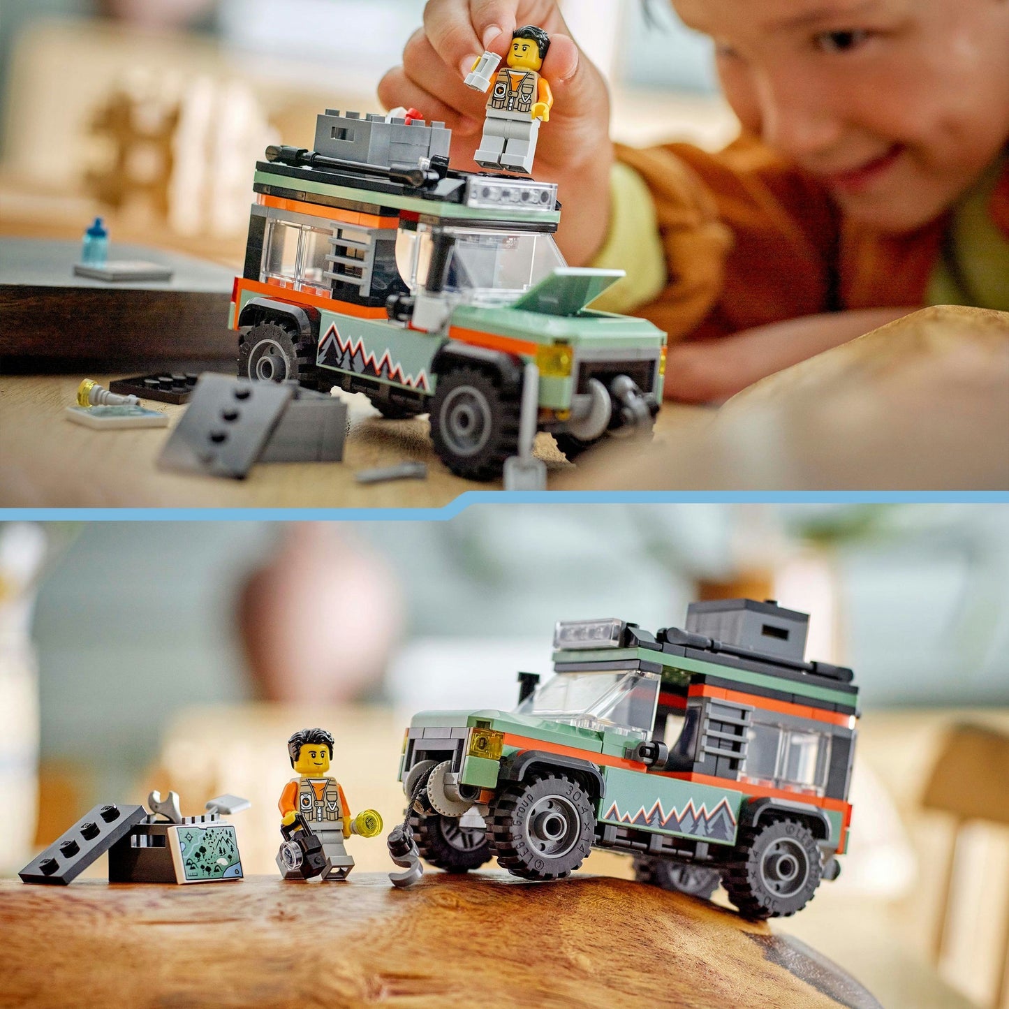 60447 City Offroad Geländewagen, Konstruktionsspielzeug