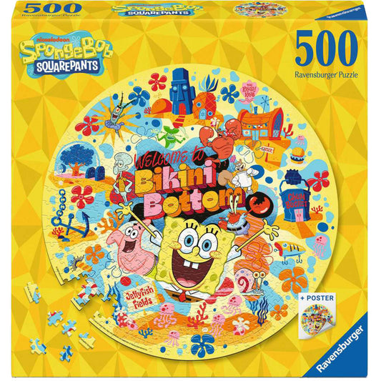 Rundpuzzle - Spongebob