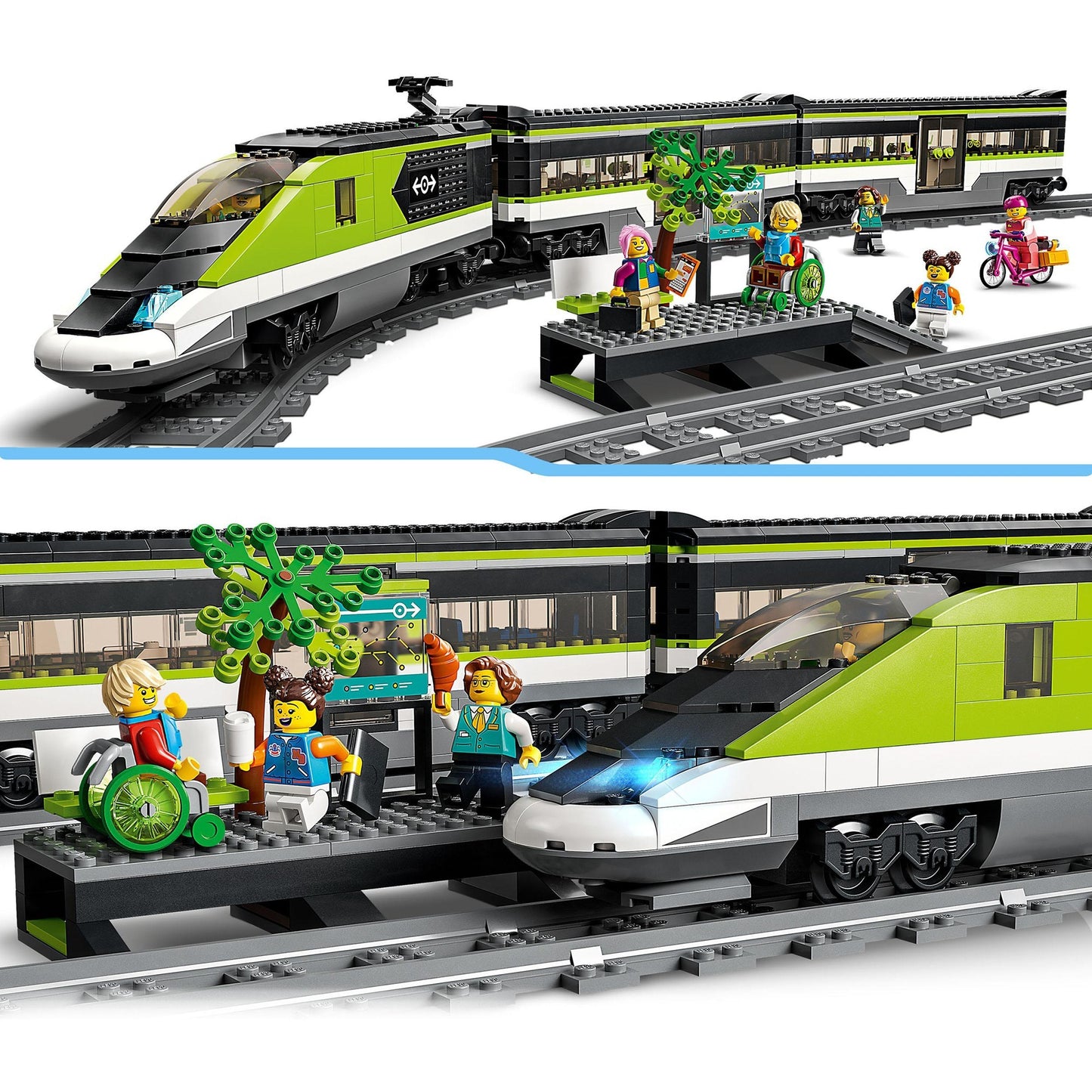 LEGO 60337 City Personen-Schnellzug, Konstruktionsspielzeug