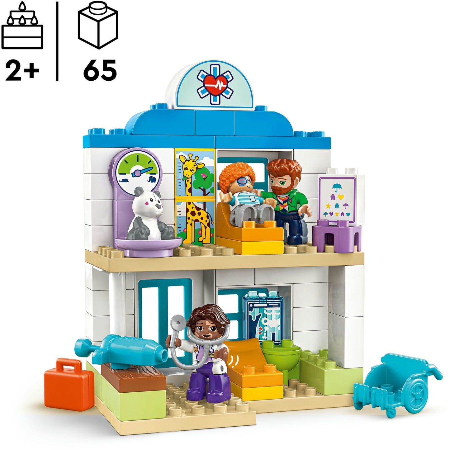 10449 DUPLO Town Erster Arztbesuch, Konstruktionsspielzeug