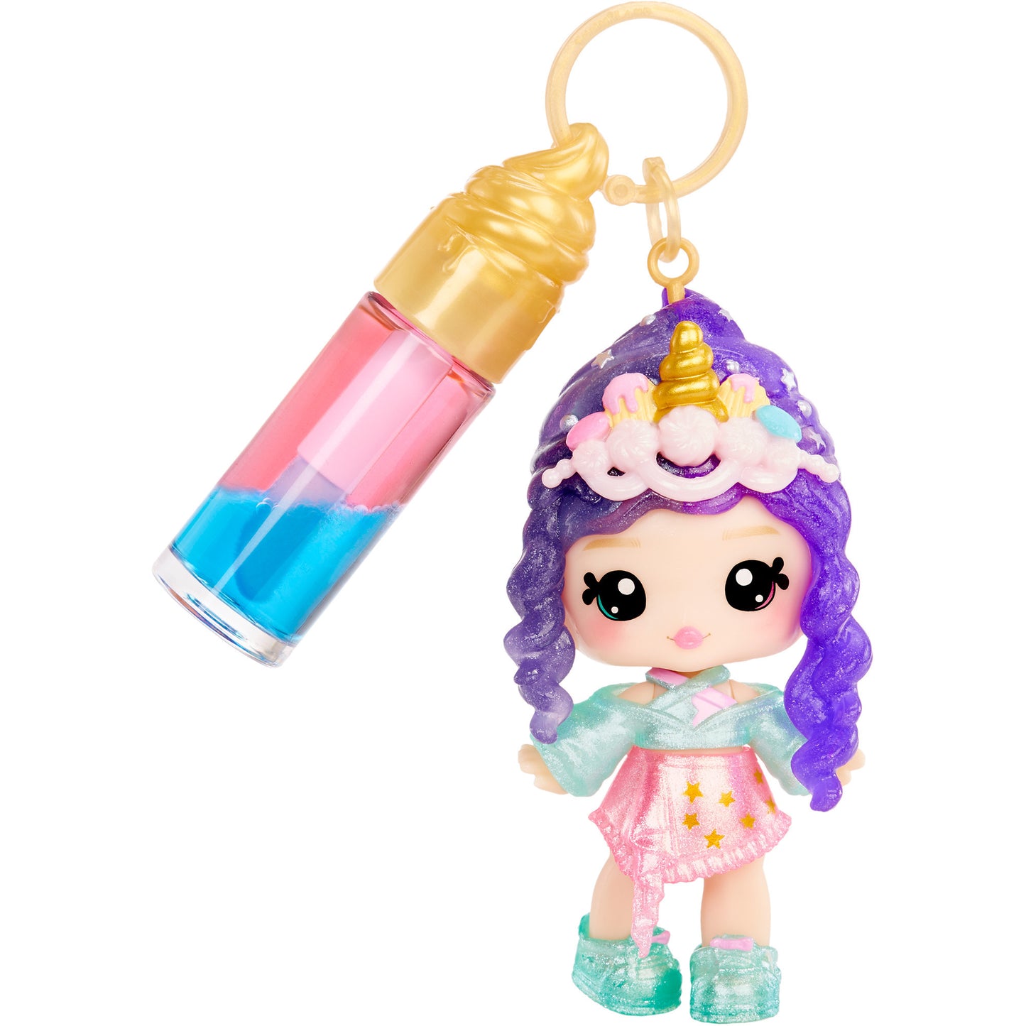 Yummiland Lip Gloss Doll: Mystery Color Change - Phoebe Frappe, Puppe
