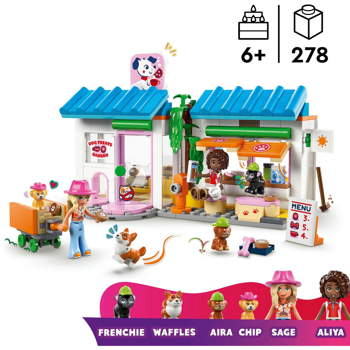 42677 Friends Hundekuchenbäckerei, Konstruktionsspielzeug