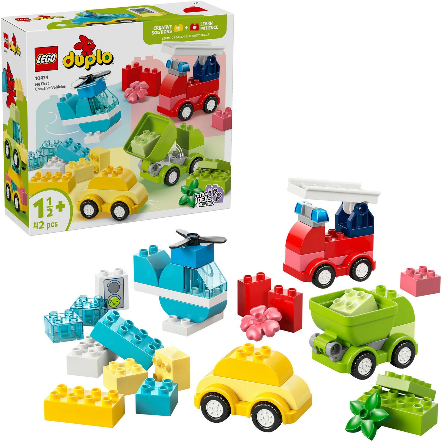 10474 DUPLO Kreative Fahrzeuge, Konstruktionsspielzeug
