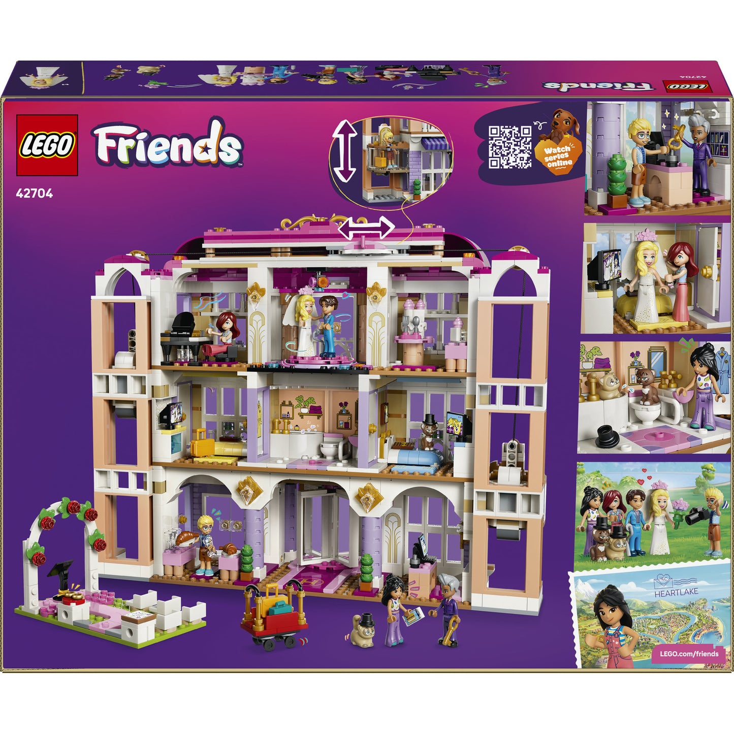 42704 Friends Das Grandhotel von Heartlake City, Konstruktionsspielzeug
