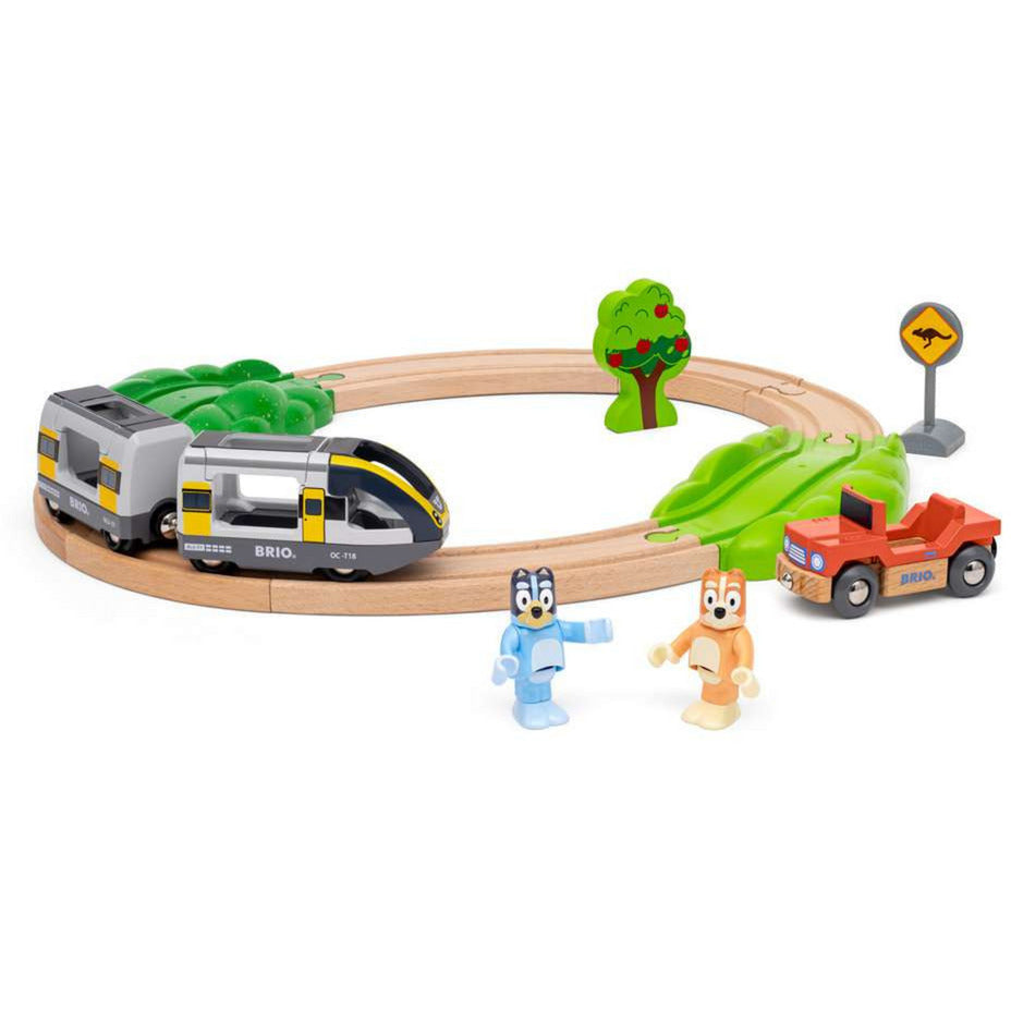 World - Bluey Zugset, Spielfahrzeug