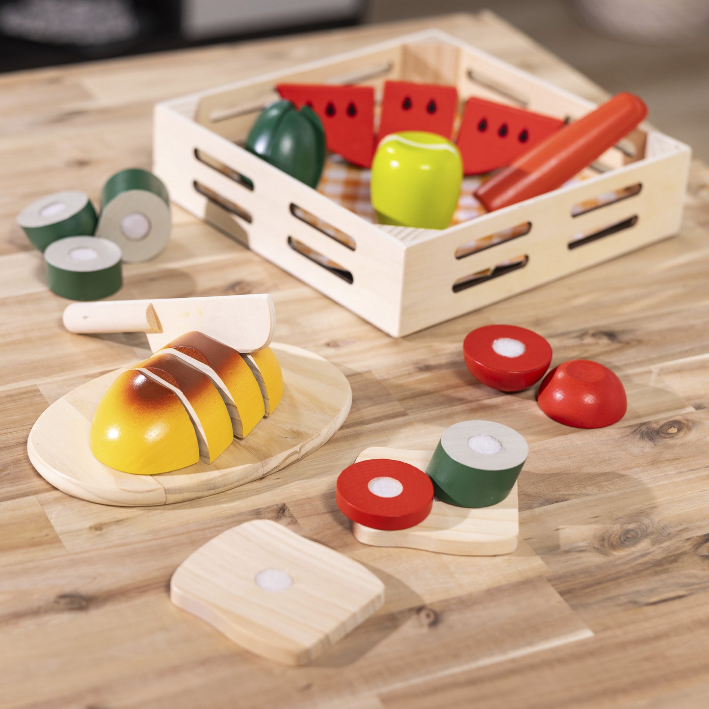 Melissa & Doug - Schneidespass Set, Spielküche