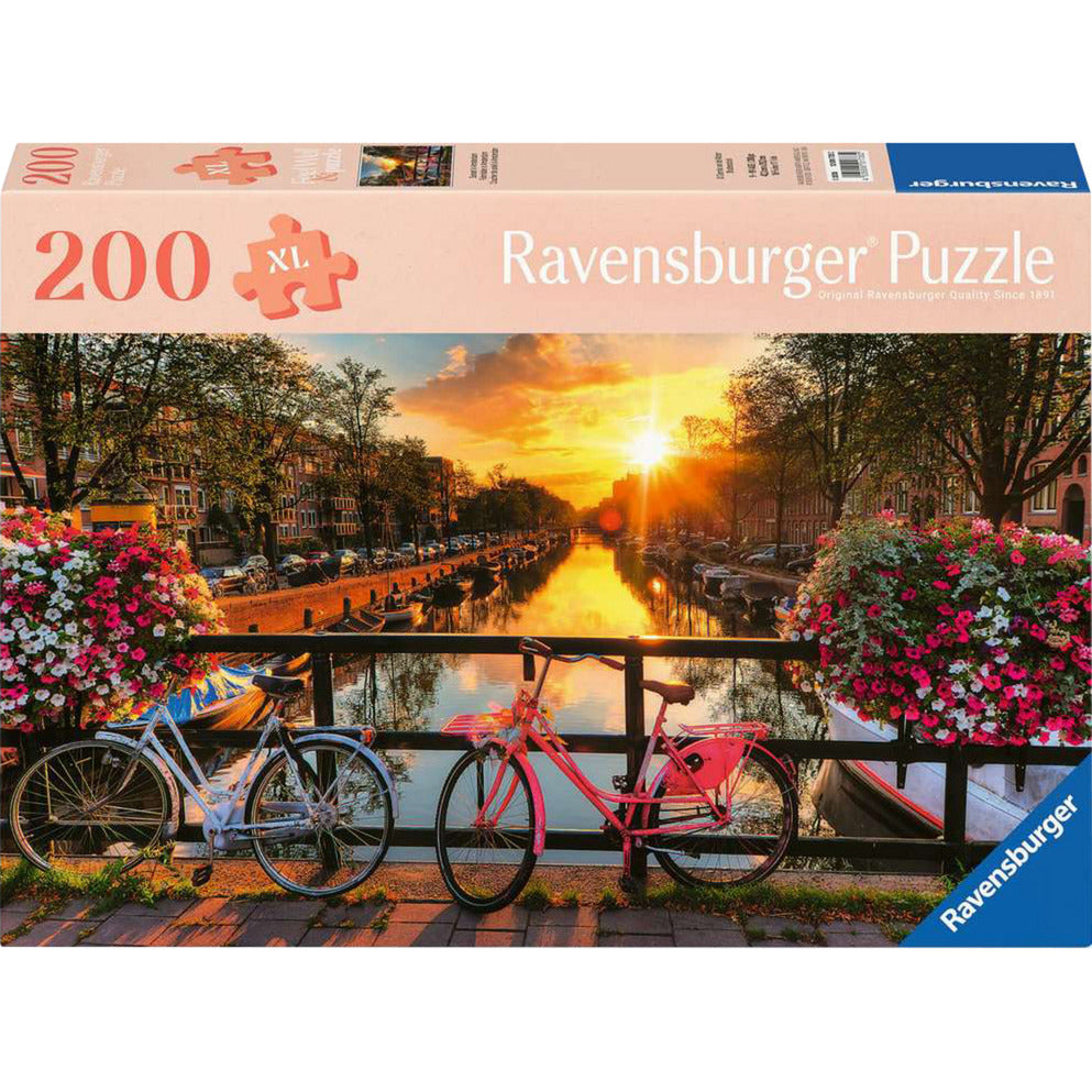 Feel Well & Puzzle - Fahrräder in Amsterdam