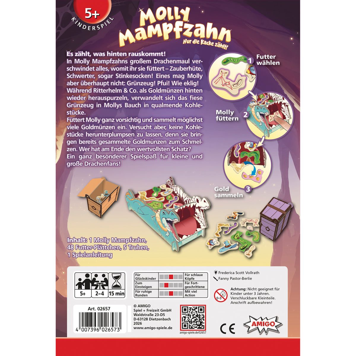 Molly Mampfzahn, Brettspiel