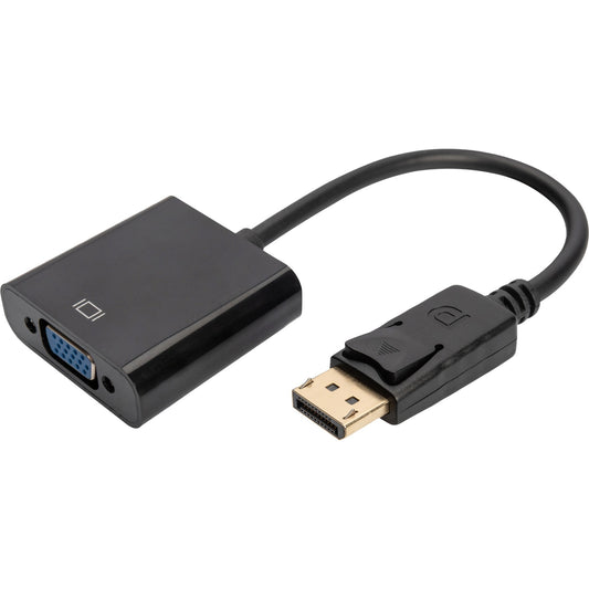 Digitus Adapter / Konverter DisplayPort > VGA HD15 (schwarz, 15cm)