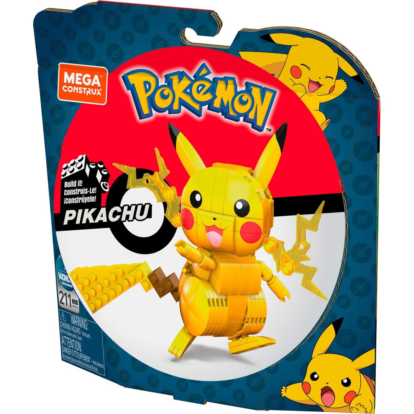 Mattel MEGA Pokémon Pikachu, Konstruktionsspielzeug